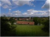 Trebanjski grad - Lovski dom na Vrhtrebnjem